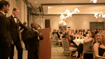 Sean Atitsogbe, Sean the Science Kid, Receiving a STEM Award in February 2025